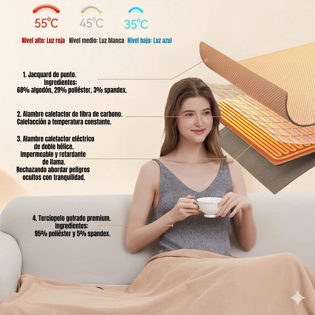 Manta Calefactora ThermoWrap Pro