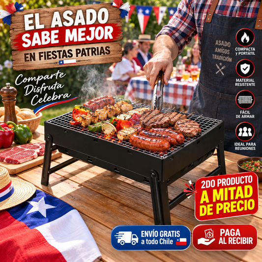 GrillGo - Parrilla plegable