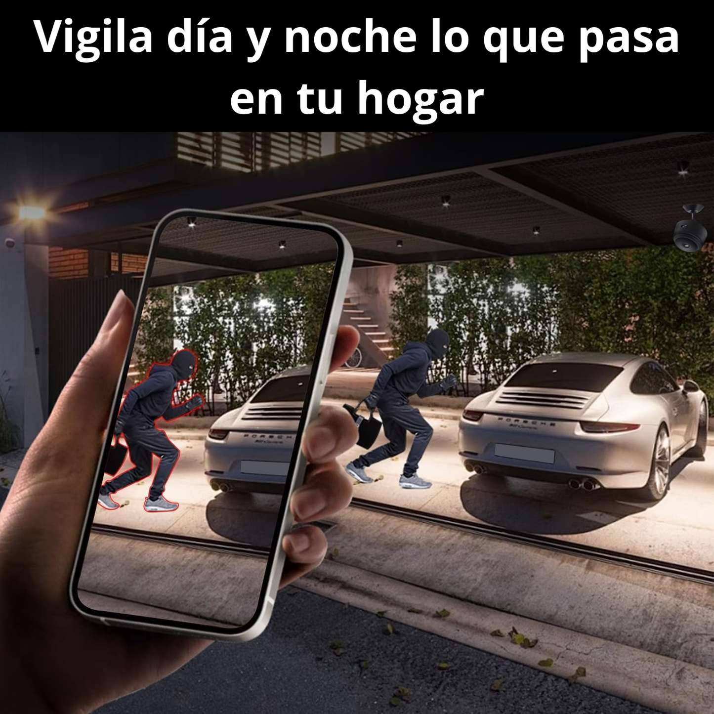 PocketCam 360 - Vigila cualquier rincón desde tu teléfono