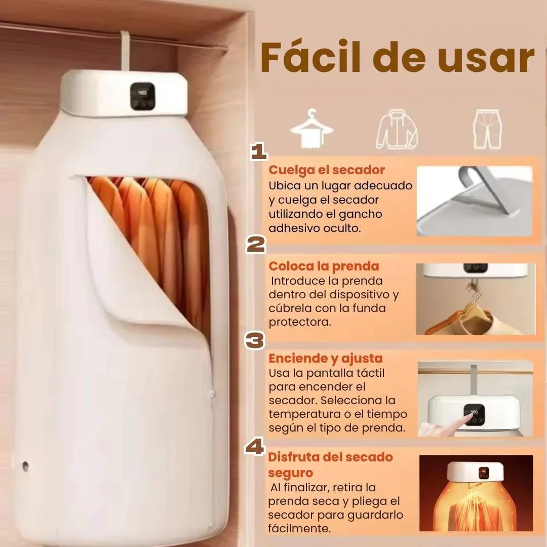DryPod - Seca tu ropa sin ocupar espacio