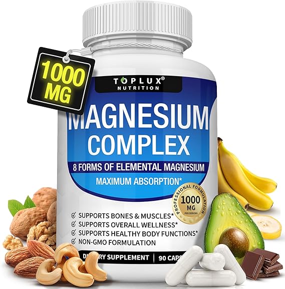 Magnesio Complex 8 elementos (60 Capsulas)