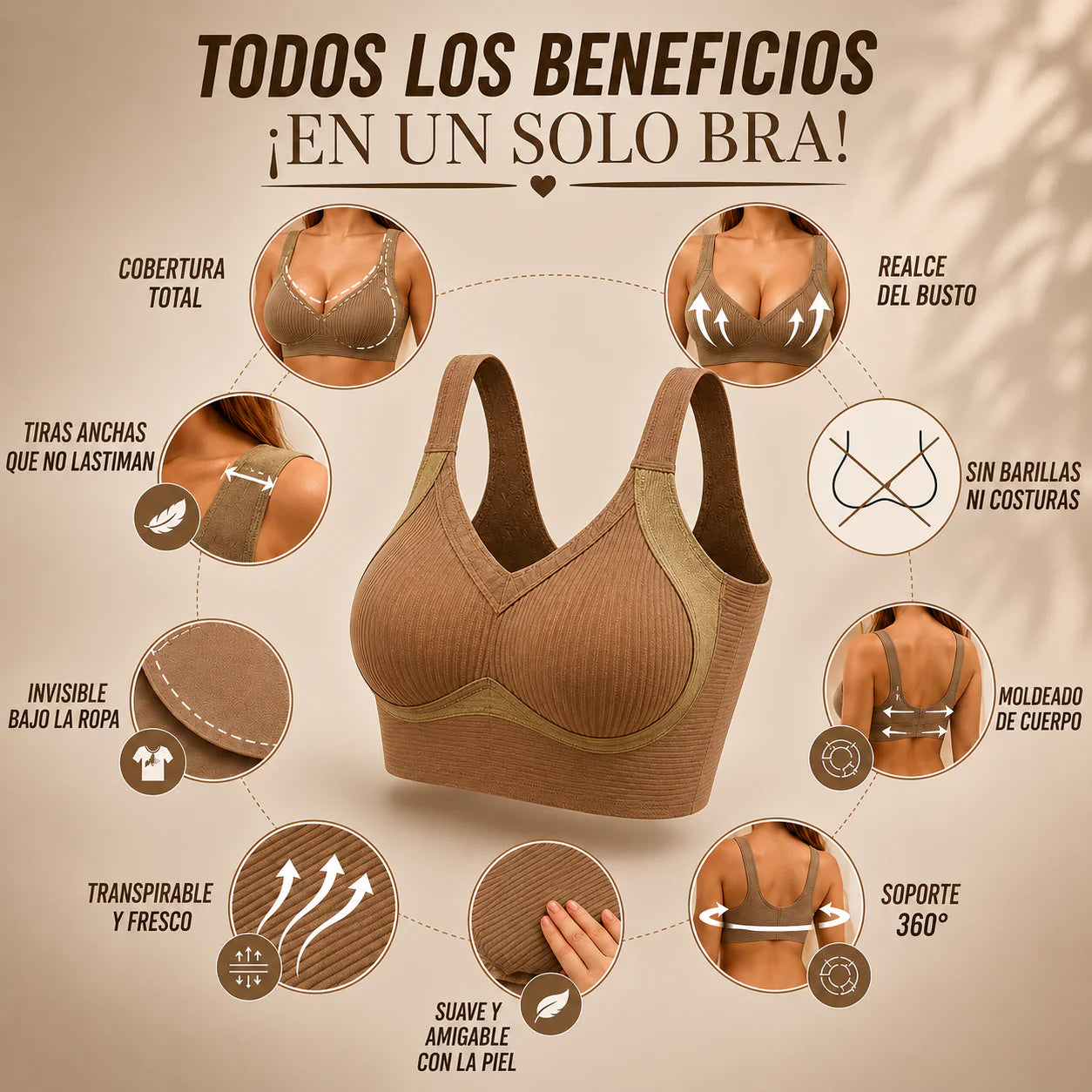 SoftCurve -  Encaje que levanta sin apretar