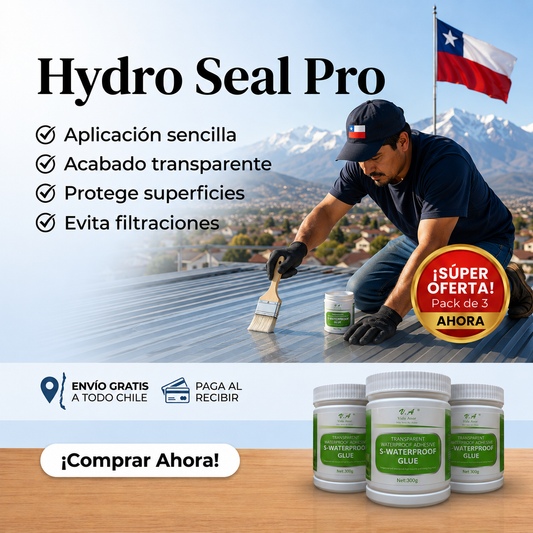 HydroSeal Pro™ - Sella, protege y no se nota. Pack 3