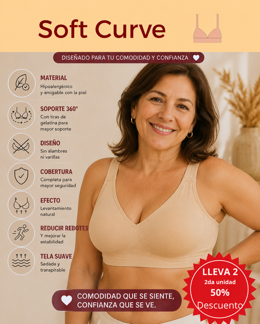SoftCurve -  Encaje que levanta sin apretar
